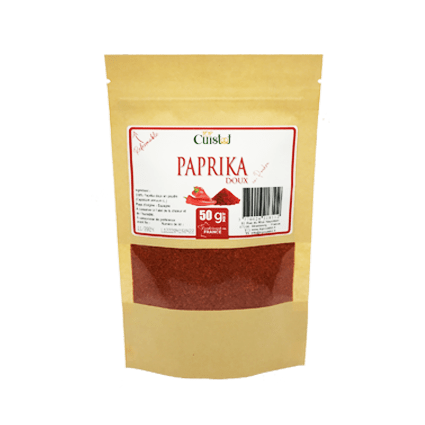 Paprika doux fumé en poudre - 50 g
