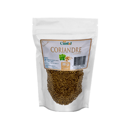 Coriandre graine en pot - 2 formats - Le Meix D'or Bio 